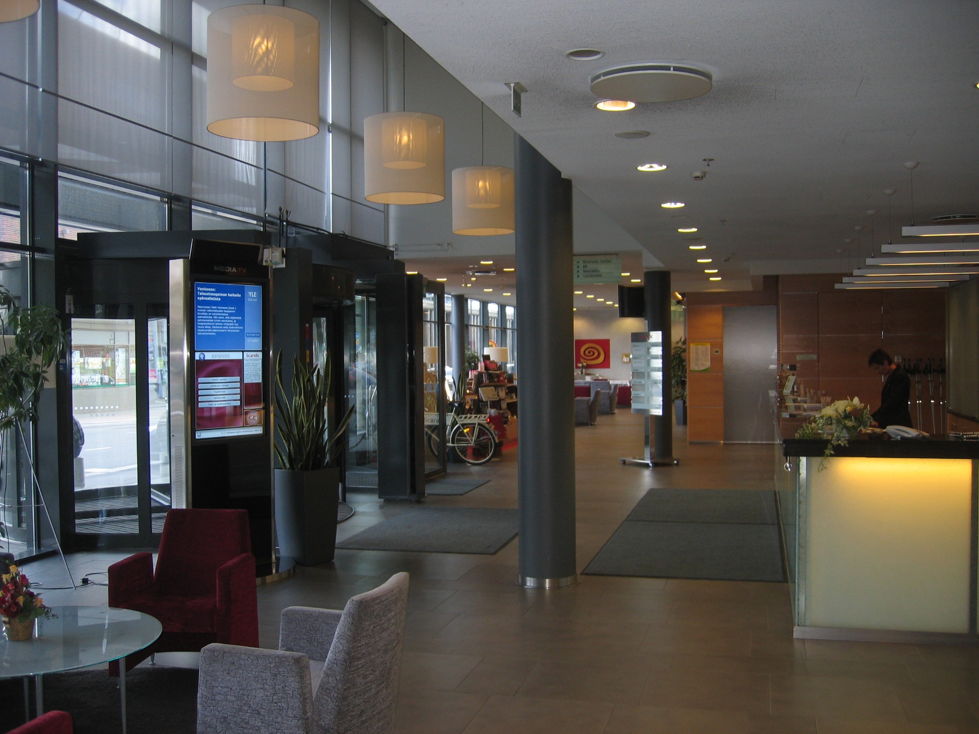 Media-TV Scandic hotelli Tampere